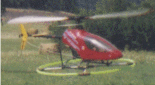 Phot d'une vue raproch&eacute;e de l'h&eacute;lico